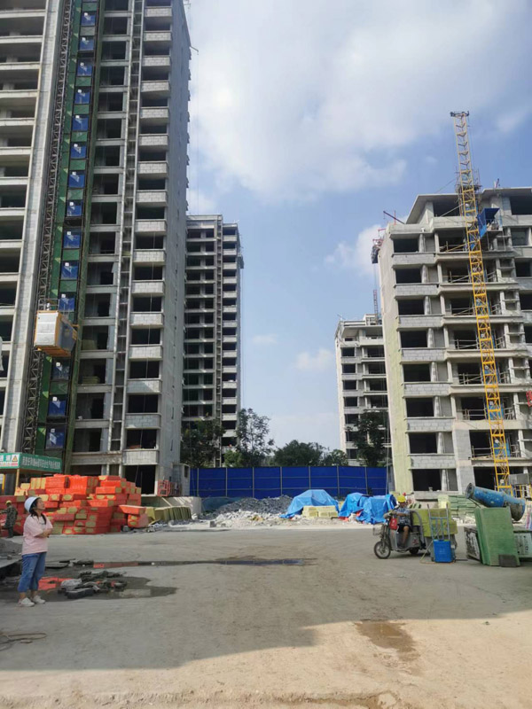 洛陽港龍外墻保溫項目